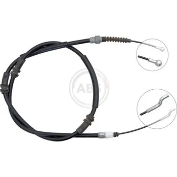 Lanko parkovací brzdy Tažné lanko, parkovací brzda A.B.S. K19852