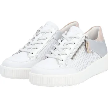 Dámské tenisky Dámské kožené tenisky R7901-81 Remonte bílé Barva: weiss kombi, Velikost: 37