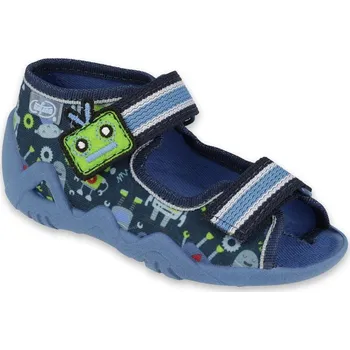 Chlapecké bačkory BEFADO 250P097 chlapecké sandálky 2SZ modré 18 250P097_18