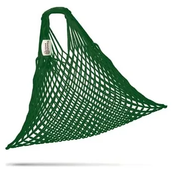 Kabelka SÍŤOVÁ TAŠKA DO RUKY - NEO RETRO zelená zelená