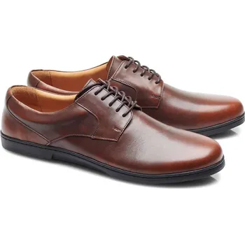 Pánské polobotky ZAQQ BRIQ Black, antique brown 37-50 (reálně větší) NAPPA/NAPPA Dvouvrstvá hlazená kůže Černá 46