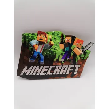 Dekorativní magnet Loranc Magnetka na dort - Minecraft