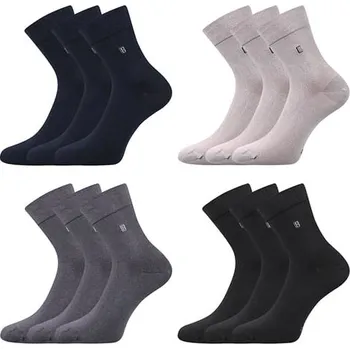 Pánské oblečení Pánské ponožky Lonka DAGLES černá 39-42 (26-28)