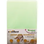 Vesna Prostěradlo JERSEY EXCELLENT s elastanem světle zelené 220x200