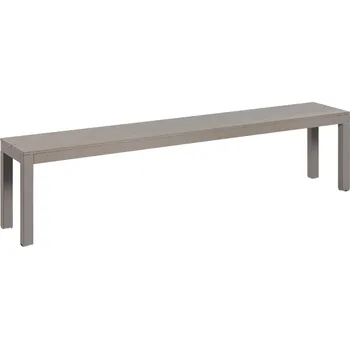 Zahradní lavice Nardi Šedohnědá hliníková zahradní lavice Rio 195,5 cm