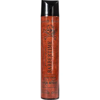 Stylingový přípravek BARBERTIME Hair Spray Extre Strong 400ml - velmi silný lak na vlasy pro muže