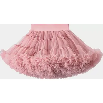 Dívčí sukně bohatá tutu petti dětská sukně objemná pudrová