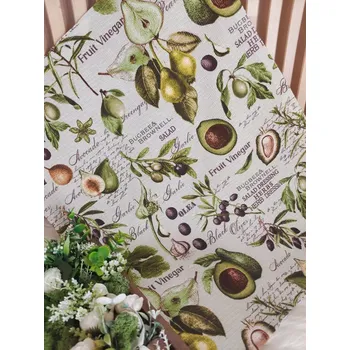 Utěrka Kuchyňská utěrka - hrušky a avokádo