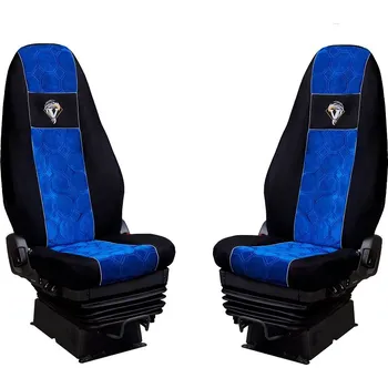 Potah sedadla Autopotahy textilní pro VOLVO FH od 2008, černo-modrá barva (č. 109)