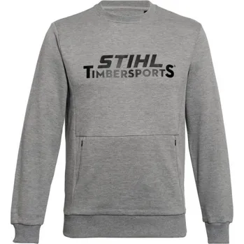 Pánská mikina STIHL Mikina LOGO TIMBERSPORTS šedá (042130075xx) XXL