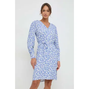 Dámské šaty Šaty BOSS 50519003 modrá 55X, vel. 36