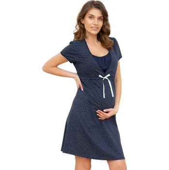 Dámská noční košile Noční košile ITALIAN FASHION RADOŚĆ tmavě modrá XL 0