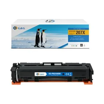 G&G kompatibilní toner s HP W2210X, NT-PH2210XBK, HP 207X, black, 3150str., high capacity NT-PH2210XBK