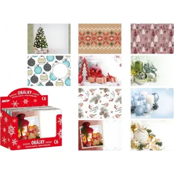 Obálka Obálka vánoční C6