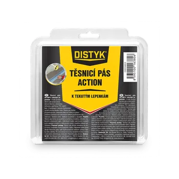 Tmel Den Braven Těsnící pas ACTION DISTYK Line 120 mm, délka 5 m šedá Velikost: UNI