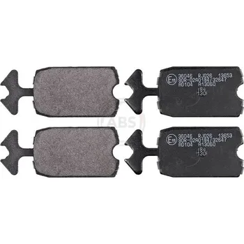 Brzdová destička Sada brzdových destiček, kotoučová brzda A.B.S. ABS36046