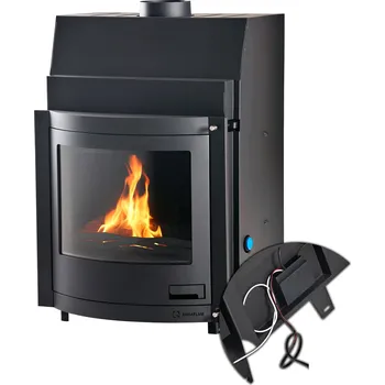 Krbová vložka Krbová vložka AQUAFLAM ® PANORAMA 25 s výměníkem a základní regulací