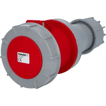 Elektrická zásuvka FAMATEL Spojka 24306 IP67 400V 125A 4P 6h