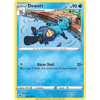 Sběratelská karetní hra Pokémon TCG Dewott 042/189