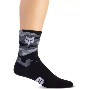 Fox 6" Ranger Sock black camor XS/S