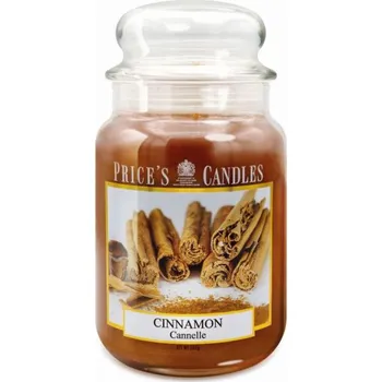 Svíčka Price’s PRICE´S MAXI svíčka ve skle Skořice - hoření 150h