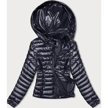 Dámská cargo bunda Teplá bunda pro ženy s kapucí J.STYLE v modré barvě, odstíny modré S (36) i392_22975-46