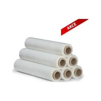 Obalový materiál Strečovací folie 50cm/23my/2,2kg/6ks,dut.300g,čistá váha 1,9kg transparent