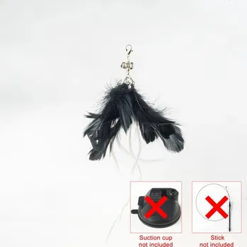Hračka pro kočku Náhradní hračka k připojení na ohybný proutek "mávátko" pro kočky s peříčky Barva: 14