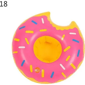 Nafukovací držák nápojů do vody - více variant - donut 3
