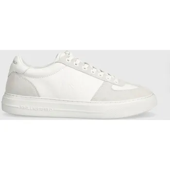 Pánské tenisky Kožené tenisky Karl Lagerfeld T/KAP bílá barva, KL51424 KL51424.011 00X, EUR 41