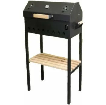 Zahradní gril ABAS BBQ GRIL STŘEDNÍ S MONTOVANÝM KRYTEM