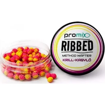 Návnadová surovina PROMIX - Ribbed Method Wafter Krill Mušle 8 mm 20 g