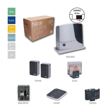 Pohon brány NICE RB1000 sada pre posuvnú bránu do 1000kg