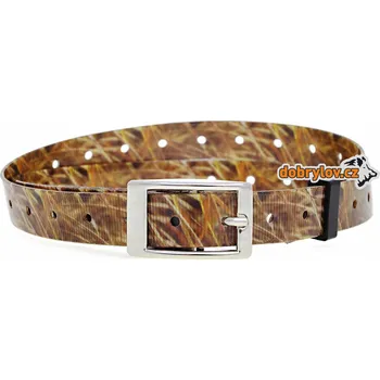Obojek pro psa edworld Obojek TPU, rozměr 25×650 mm, brav hnědé camo