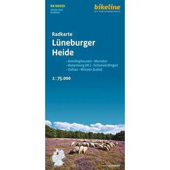 Radkarte Lüneburger Heide - Esterbauer Verlag