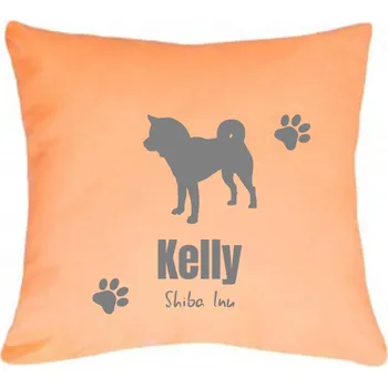 Polštář Polštář s potiskem vašeho psa Meruňková