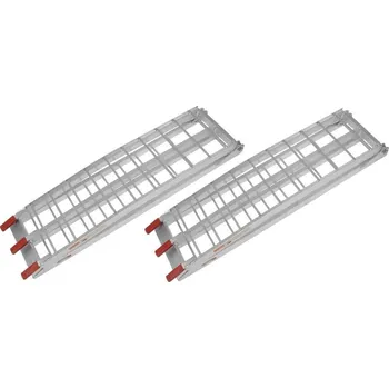 Q-TECH Skládací nájezdová rampa ATV hliníková