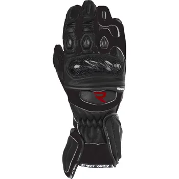 Moto rukavice Rukavice na motorku Street Racer Virus 2 černé S