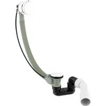 Olsen Spa Vanový sifon s napouštěním přes přepad, bílá barva, BAHATK132SBP