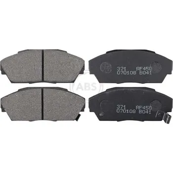 Brzdová destička Sada brzdových destiček, kotoučová brzda A.B.S. 36639