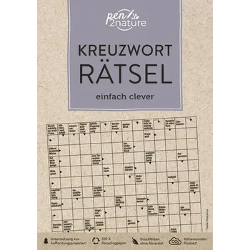Kreuzworträtsel einfach clever - Pen2nature