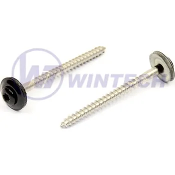 Šroub Klemp.šroub + EPDM, RAL 9005 4,5 x 45 A2 Balení: 200 ks SIBAK45045AD4K