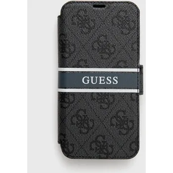Pouzdro na mobilní telefon Obal na telefon Guess šedá barva iPhone 13 Mini GUBKP13S4GDGR 90X, vel. ONE SIZE