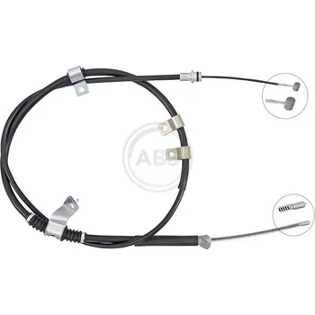 Lanko parkovací brzdy Tažné lanko, parkovací brzda A.B.S. K16093