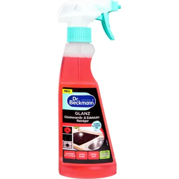 Dr. Beckmann Glanz čistič na sklokeramiku a nerezavějící ocel 250 ml