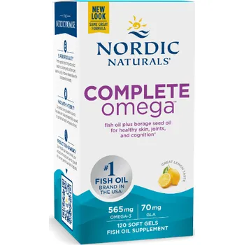 Nordic Naturals - Complete Omega, 565 mg citrón - 60 softgelových kapslí