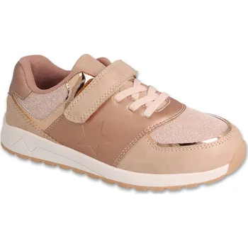 Dívčí tenisky Tenisky plátěnky Befado Sport bronzové s koženou stélkou 514X011 514Y011 velikost: 29