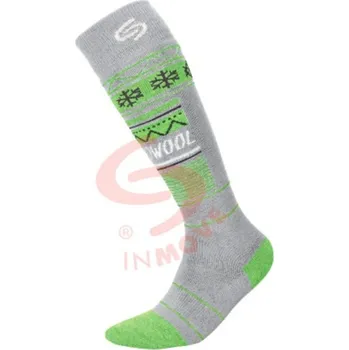 LYŽAŘSKÉ D.THERMOWOOL PONOŽKY černá a modrá 44-46