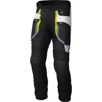 Moto kalhoty Rebelhorn Borg černo-šedo-fluo žluté S