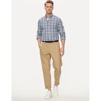 Pánská košile Tommy Hilfiger Košile MW0MW34651 Modrá Slim Fit 43